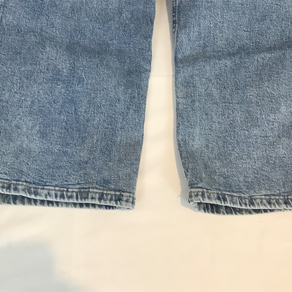 HM high waist wide leg jeans kids size 14 blue - Picture 3 of 4